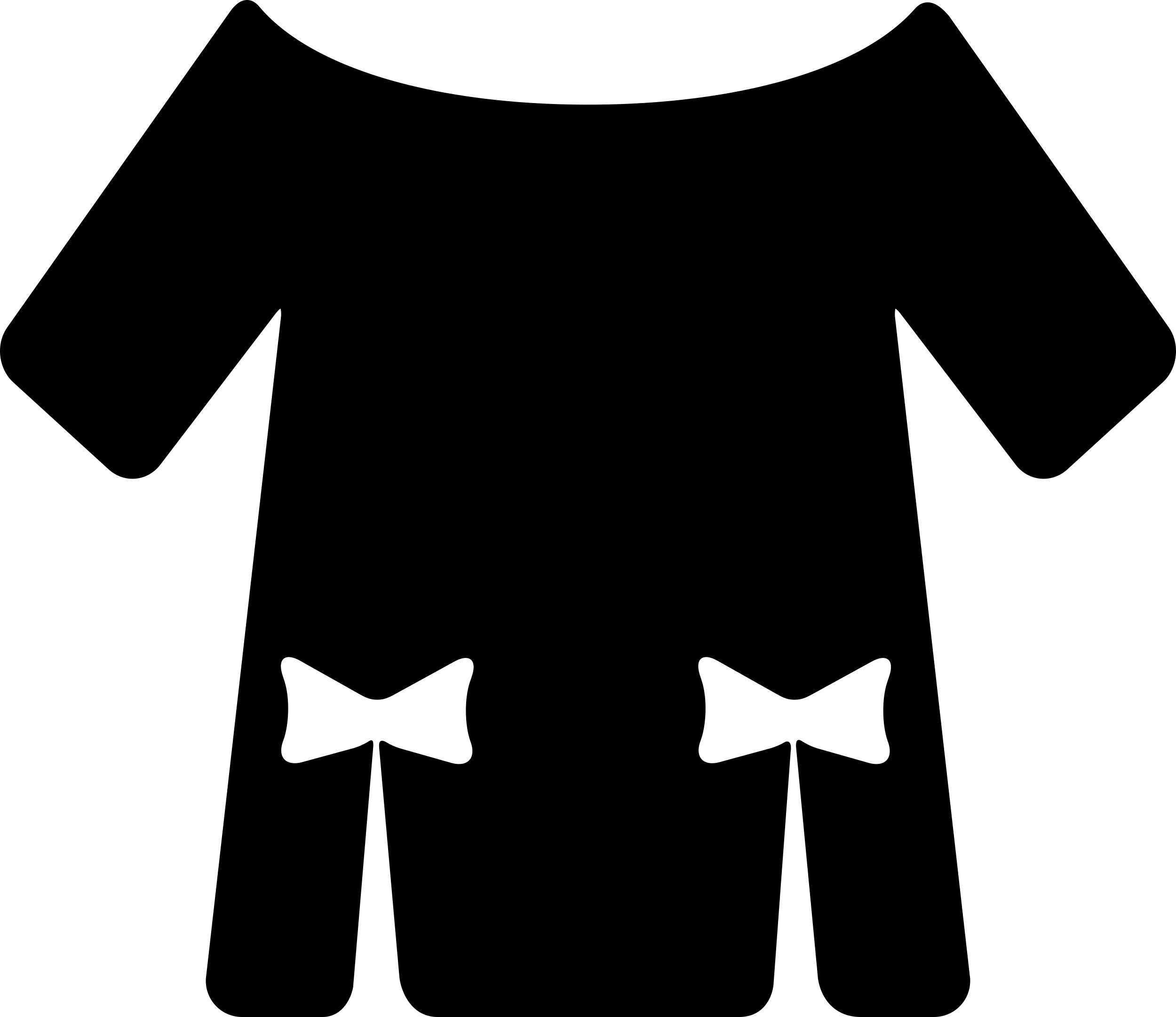 Blouse With Two Ribbons Digital Sketch Svg Design Free Vectors